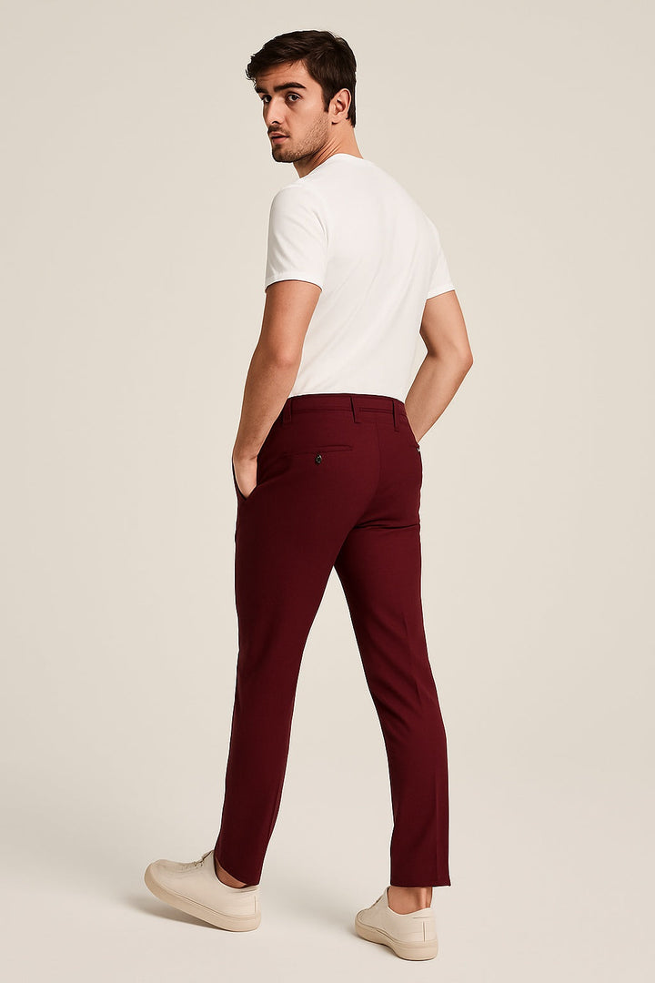 Rodrigo | Pantalón Chino Slim Fit Hombre Cintura Media