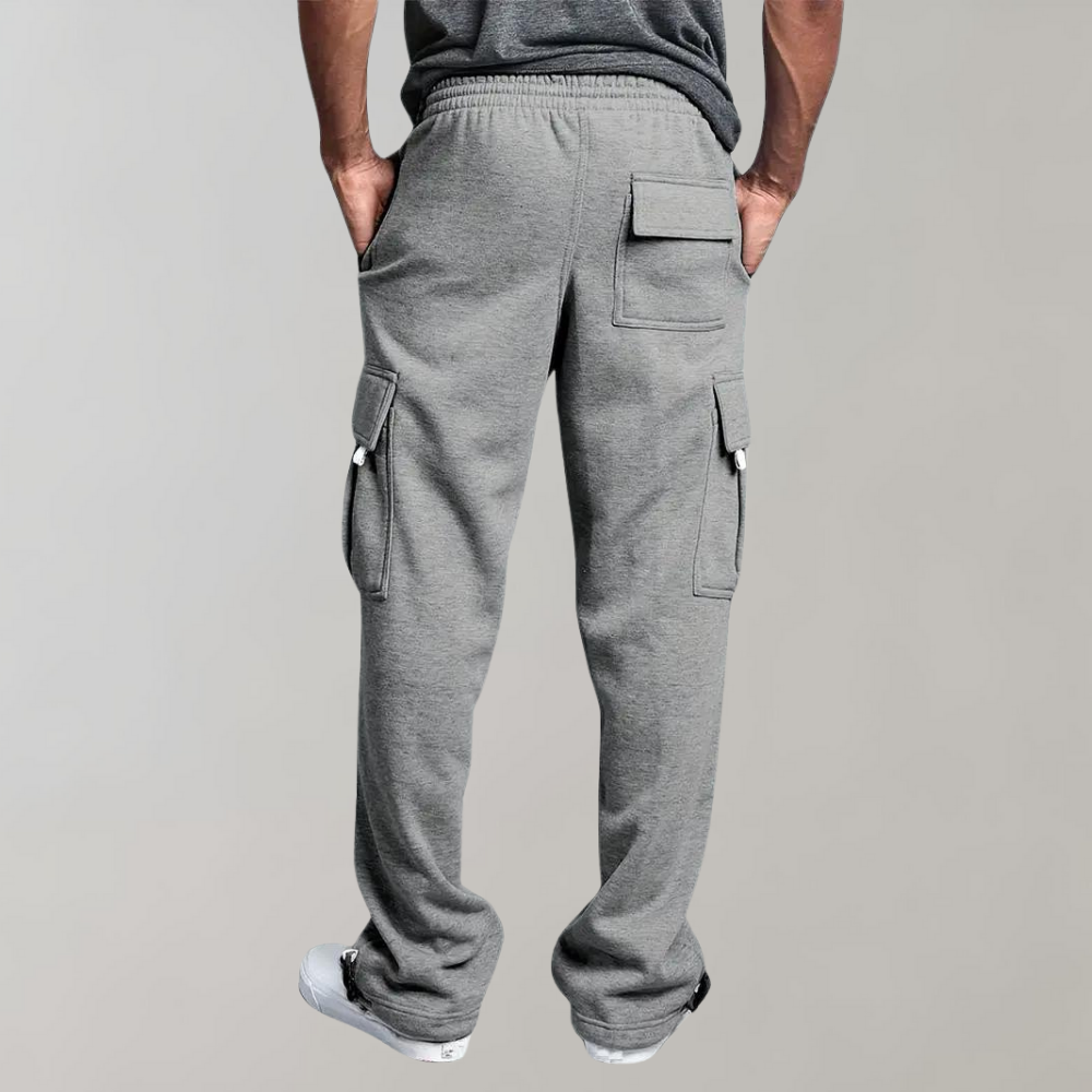 Rubén | Cargo Pants Jogger Hombre Cintura Elástica Multibolsillos