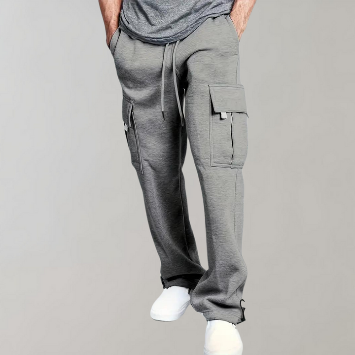 Rubén | Cargo Pants Jogger Hombre Cintura Elástica Multibolsillos