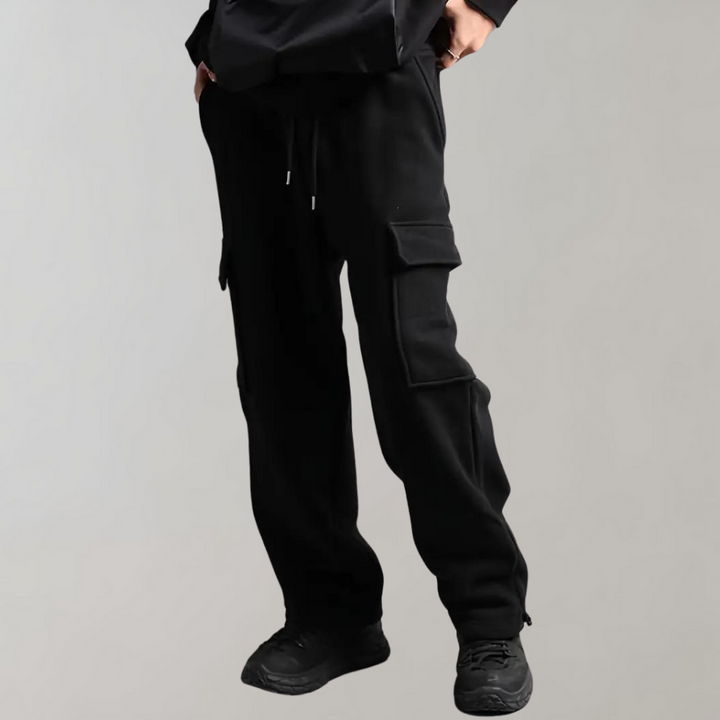 Rubén | Cargo Pants Jogger Hombre Cintura Elástica Multibolsillos