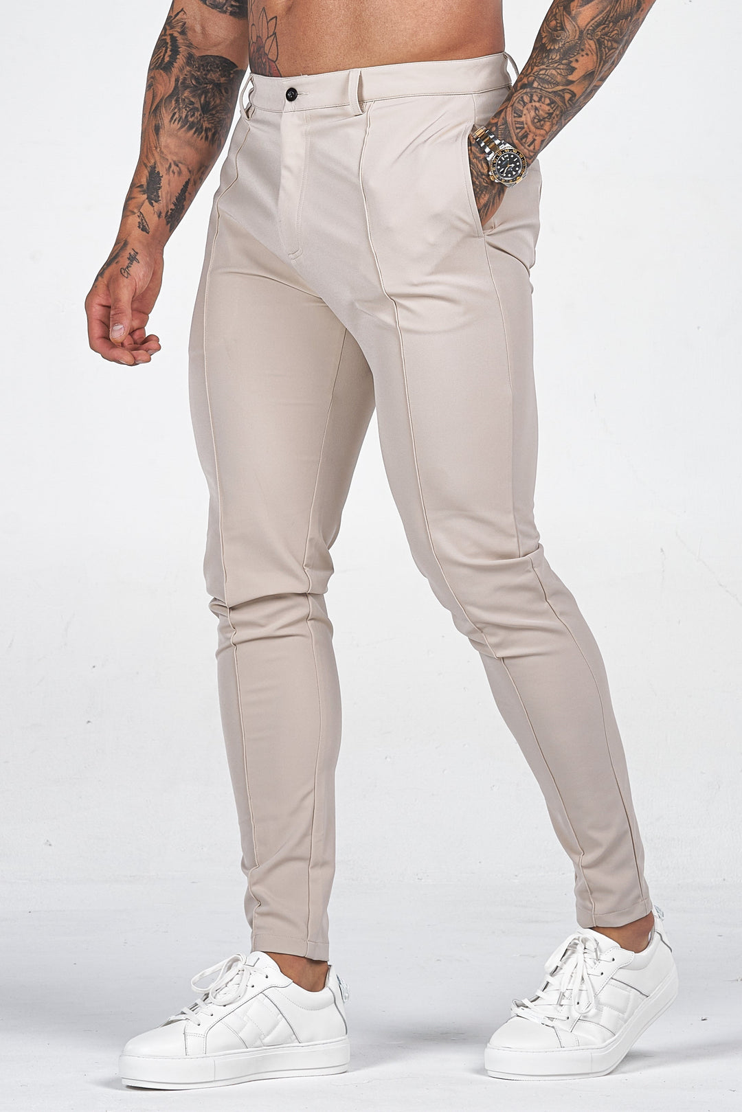 Salvador | Pantalón Chino Slim Fit Hombre Corte Tapered