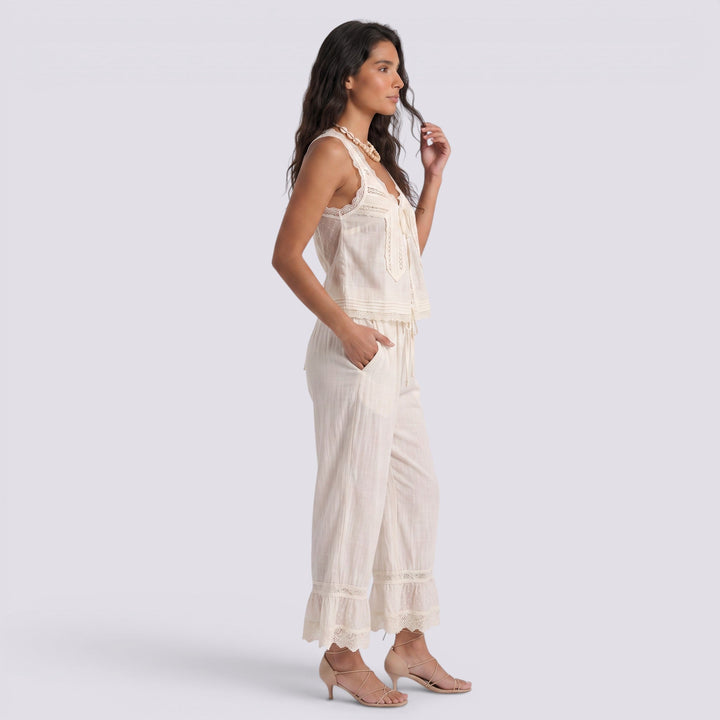 Conjunto Mujer Dos Piezas Chaleco y Pantalón