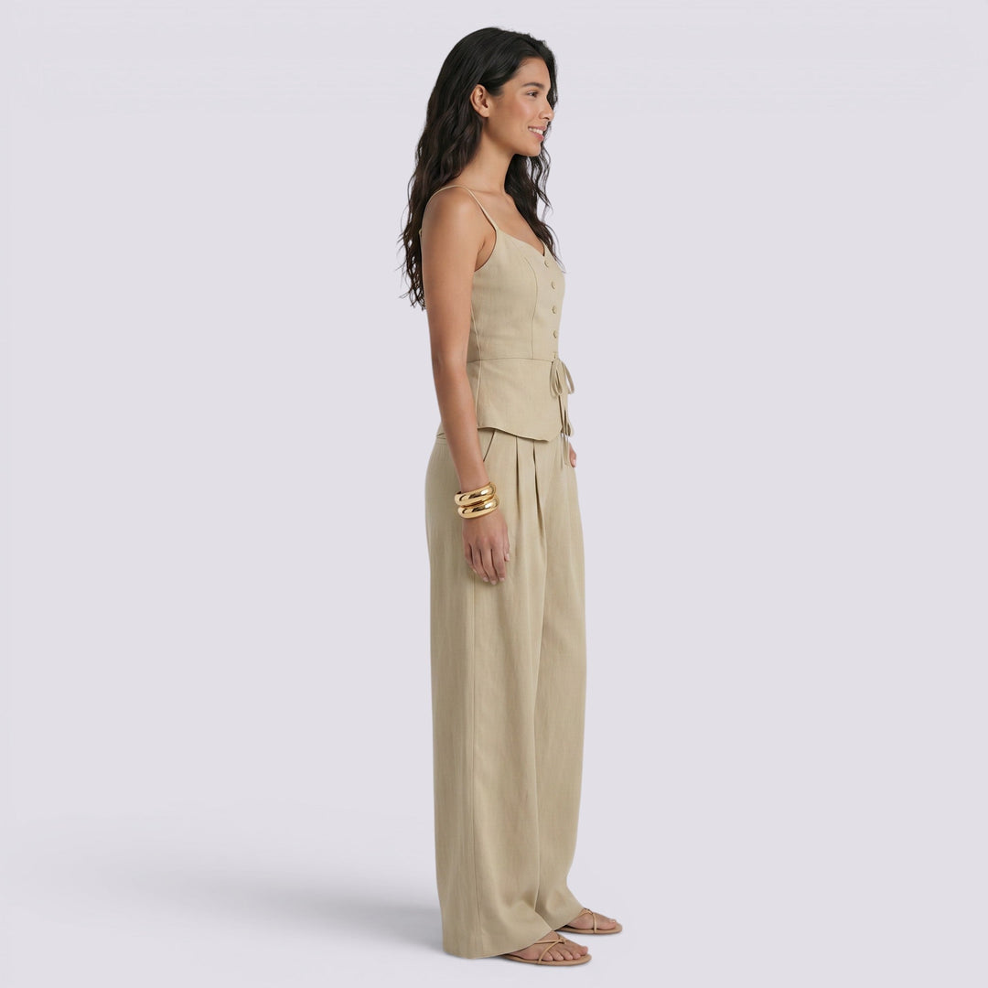 Conjunto Mujer Top Tirantes Cintura Alta