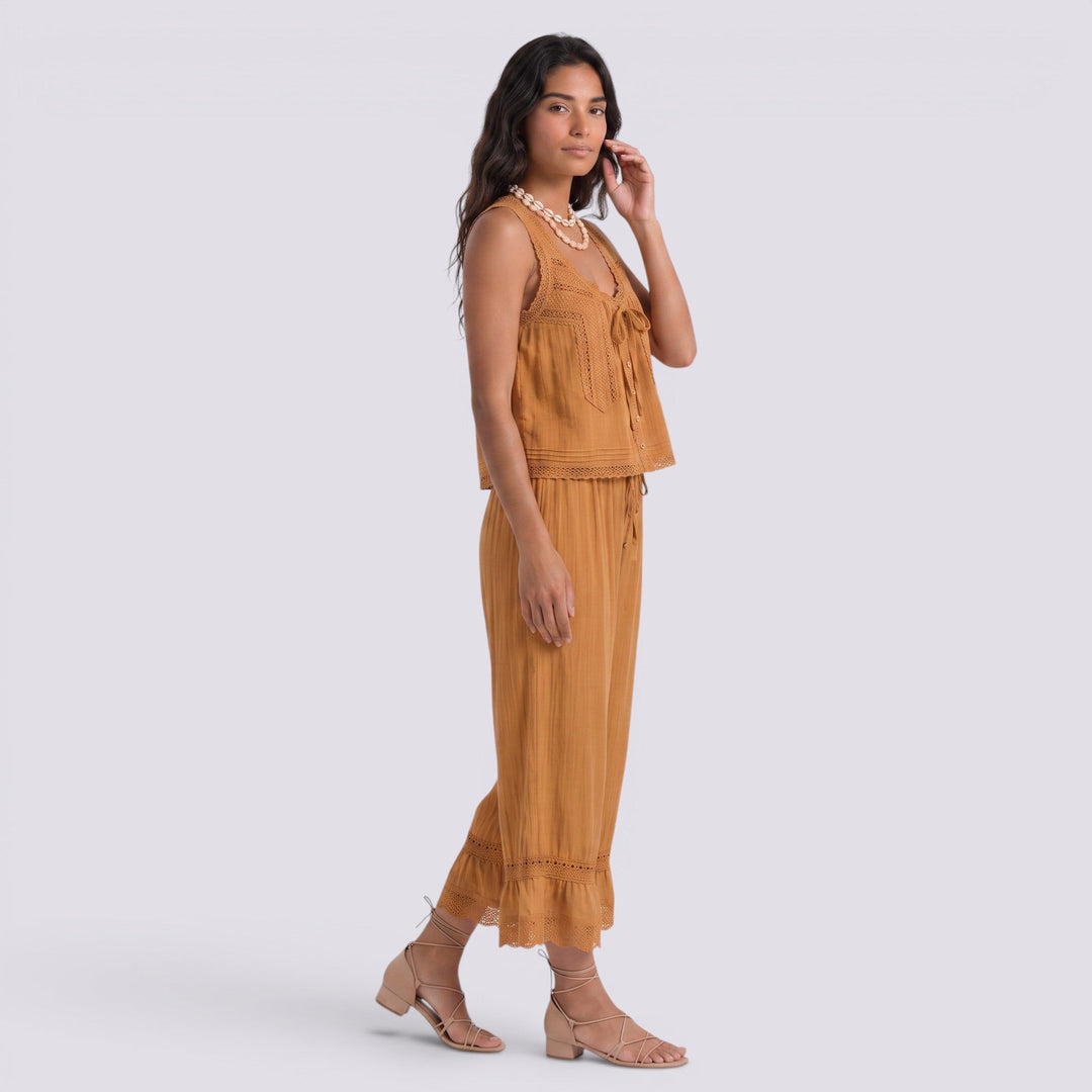 Conjunto Mujer Dos Piezas Chaleco y Pantalón