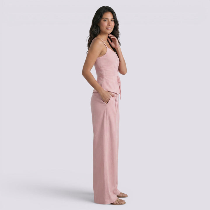 Conjunto Mujer Top Tirantes Cintura Alta