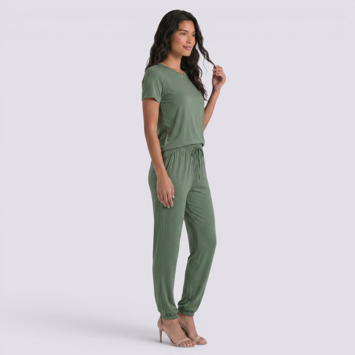 Conjunto Pijama Dos Piezas Mujer Manga Corta Elegante