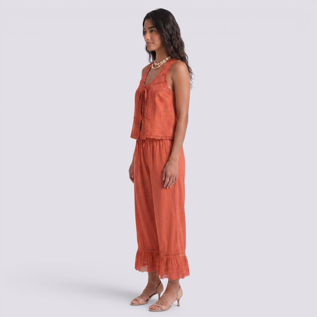 Conjunto Mujer Dos Piezas Chaleco y Pantalón