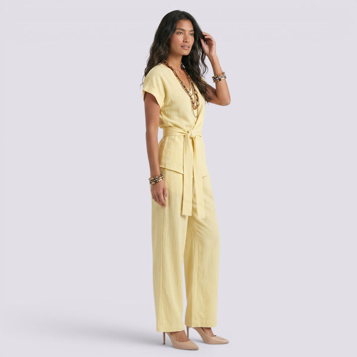 Conjunto Mujer Pantalón Ancho Elegante Verano