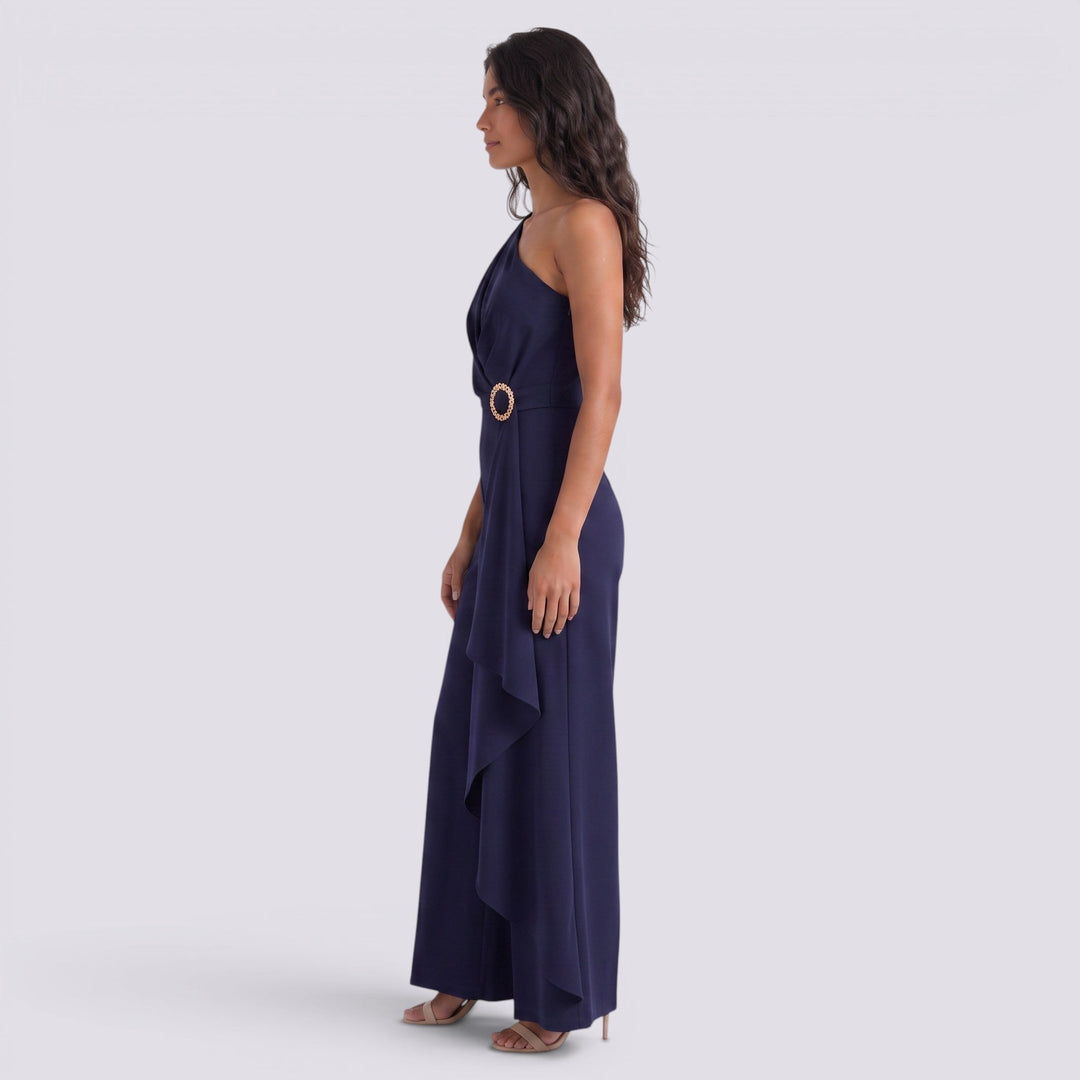 Mono Largo Asimétrico Elegante para Mujer