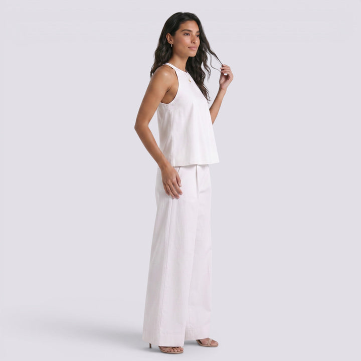Conjunto Mujer Pantalón Ancho Top Halter