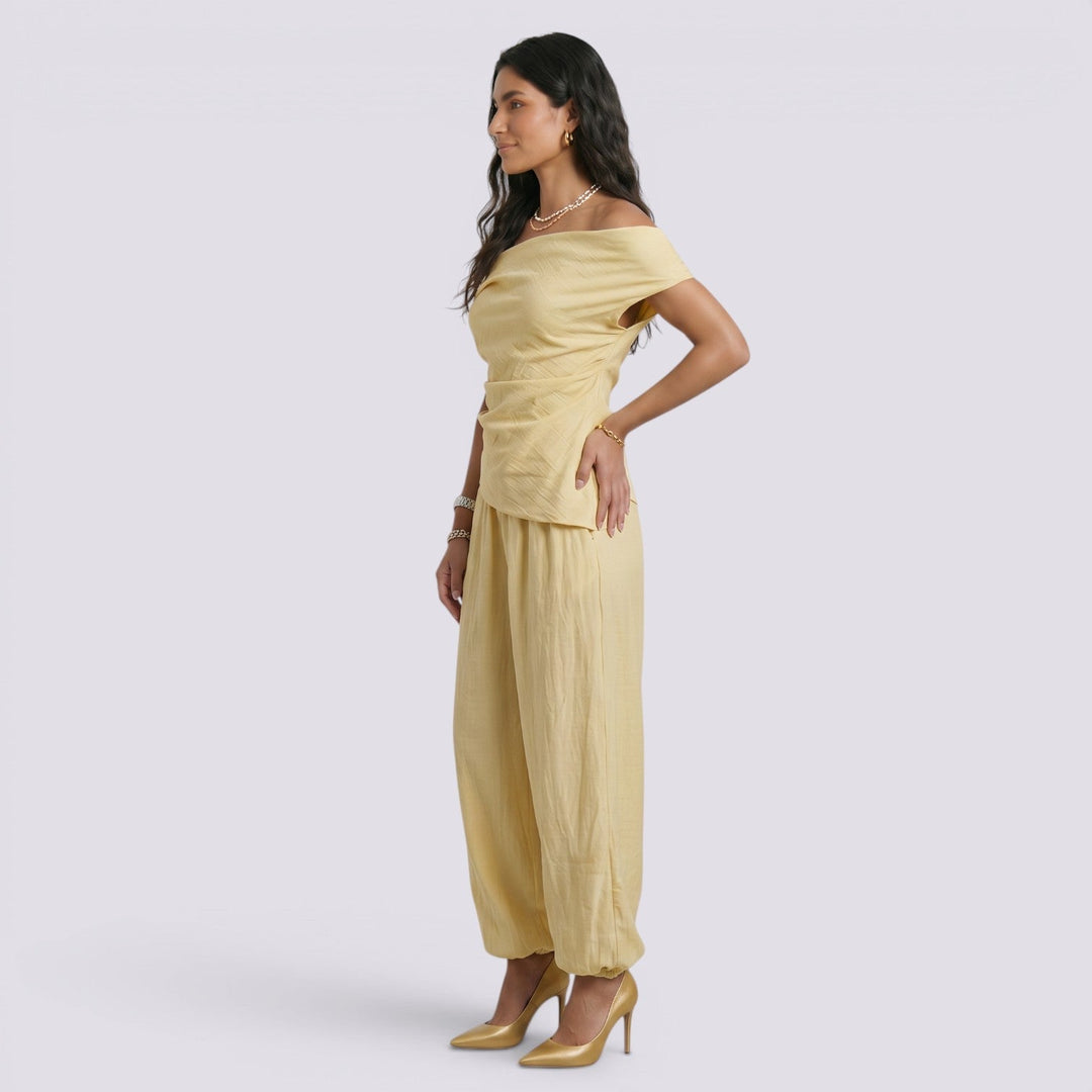 Conjunto Mujer Verano Pantalón Ancho