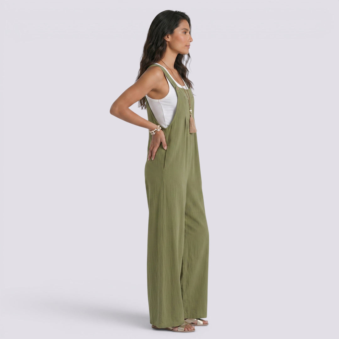 Mono Largo Casual de Mujer con Tirantes Verano