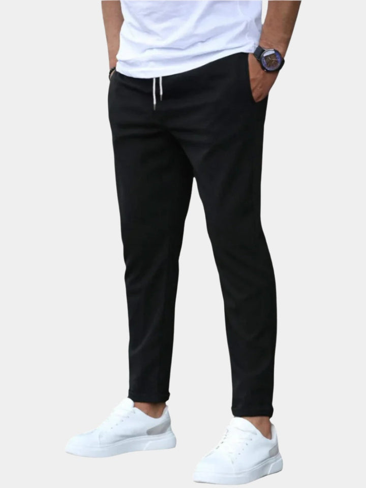 Tomás | Pantalón Chino de Algodón Elástico Hombre Corte Slim